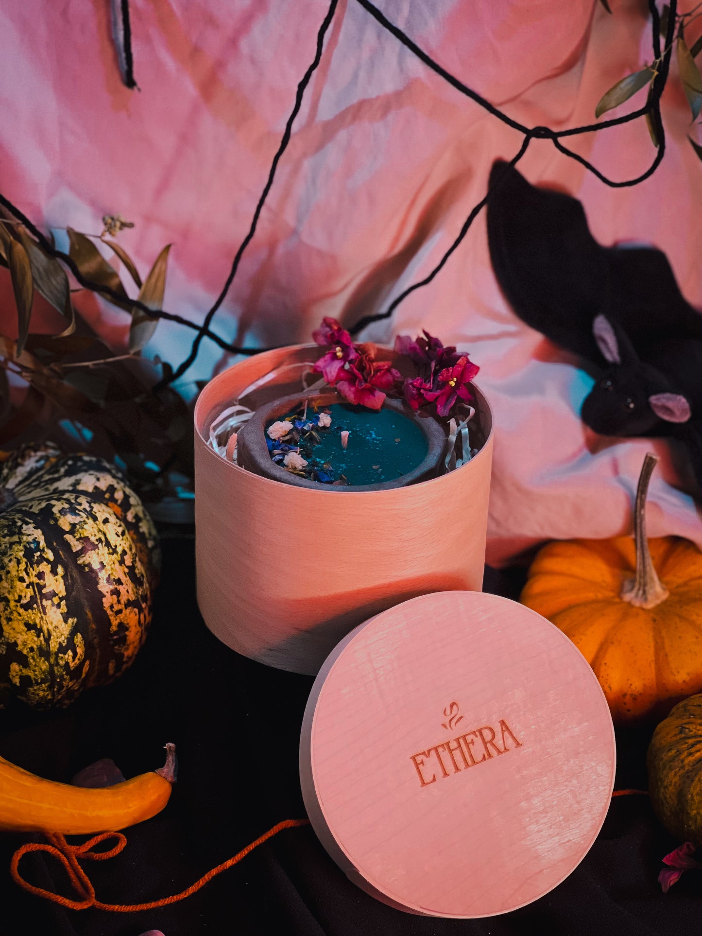 Eucalyptus Fantôme – Concrete Candle (Limited Edition Halloween)